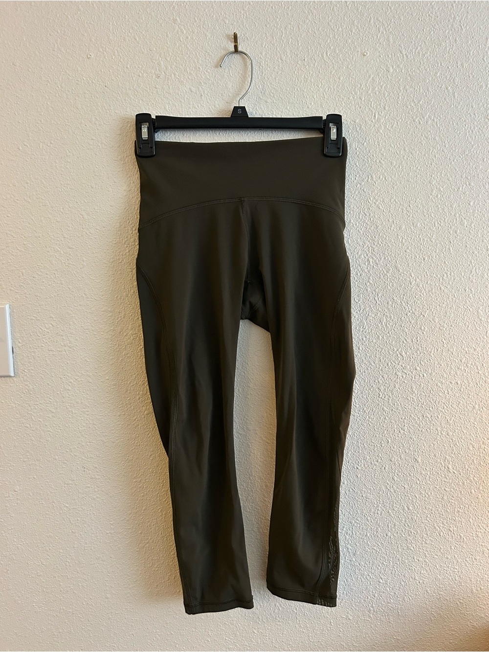 lululemon Olive Green High-Rise Leggings